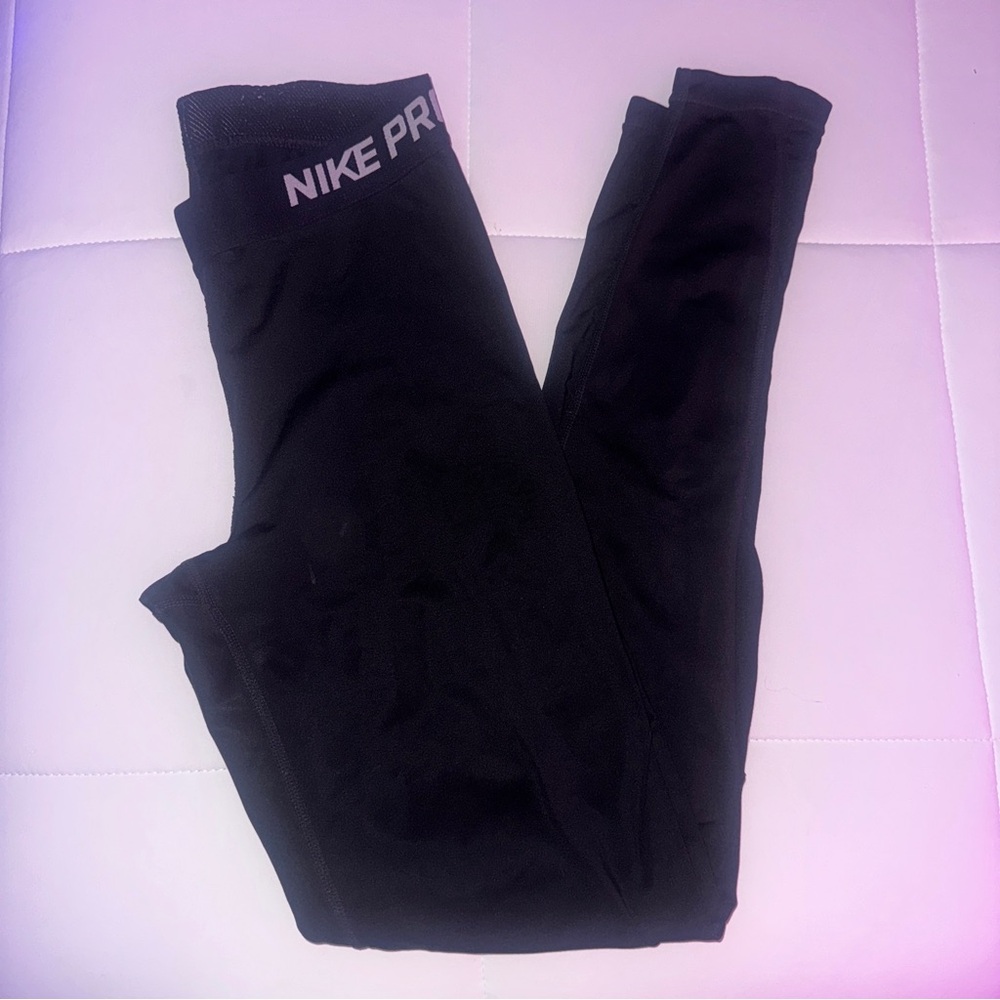 Nike Black Performance Leggings Compression Fit